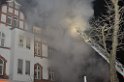 Feuer 3 Dachstuhlbrand Koeln Muelheim Gluecksburgstr P008